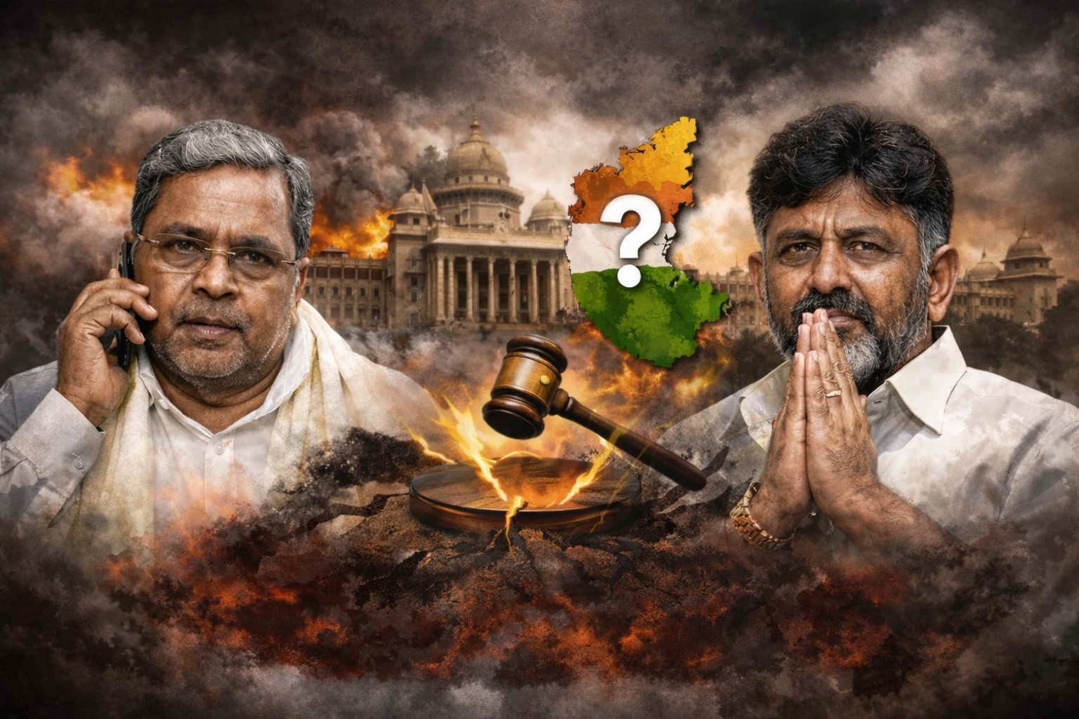 Karnataka Politics: Siddaramaiah के इस्तीफे की अटकलें तेज, DK Shivakumar के नाम की चर्चा Janta24x7news