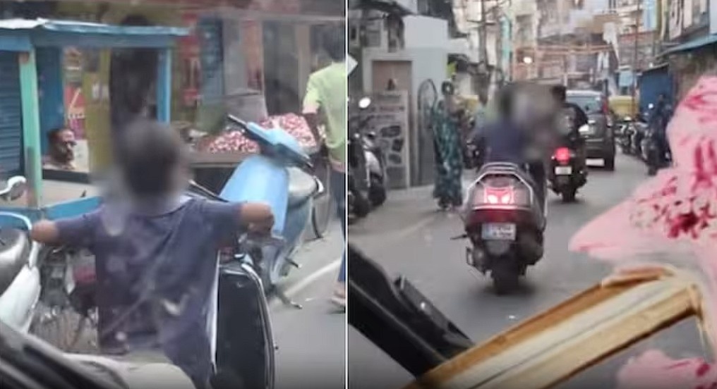 बेंगलुरु में व्यस्त सड़क पर बच्चे ने चलाया स्कूटर, वायरल वीडियो के बाद सुरक्षा और पैरेंटिंग पर बहस | Janta 24x7 News