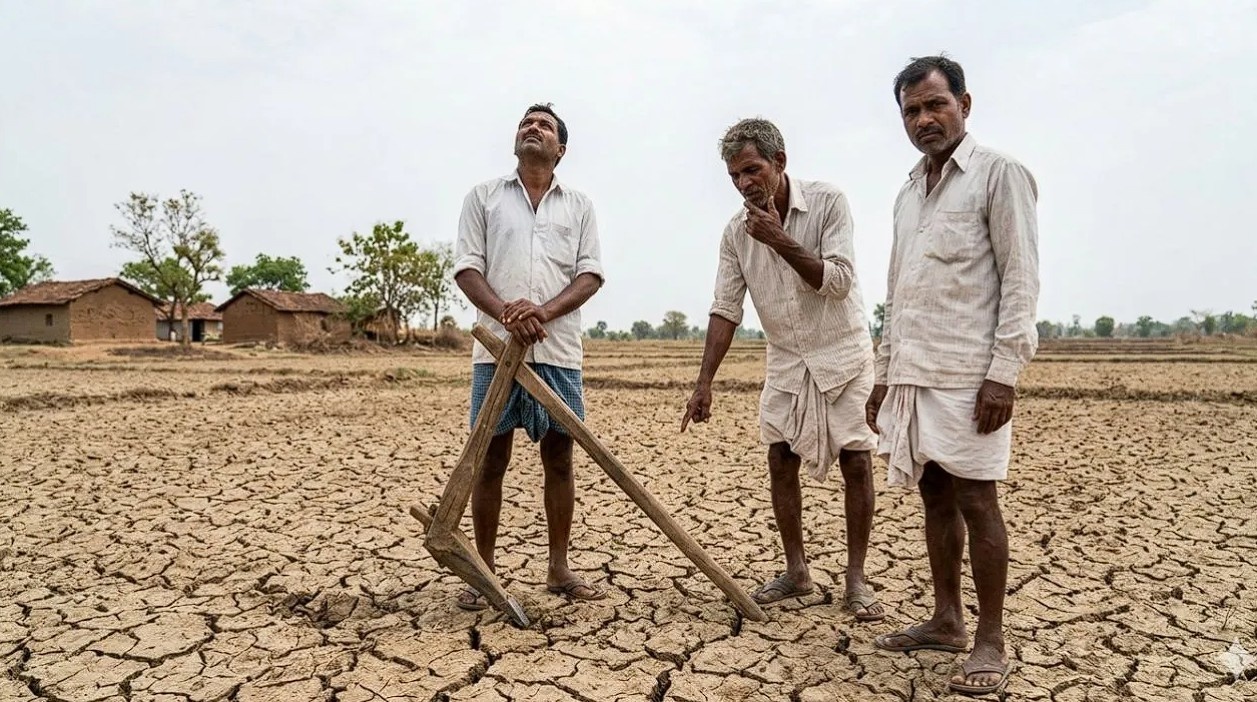 मानसून की रफ्तार धीमी, किसानों की उम्मीदें अगली बारिश पर टिकीं janta24x7news 